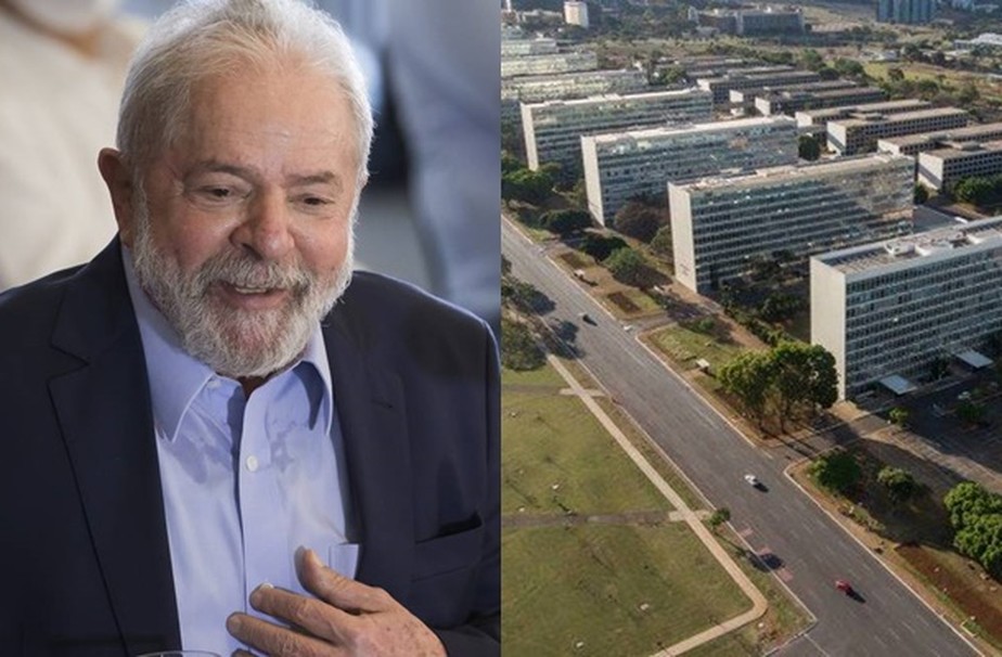 Lula e a Esplanada dos Ministérios