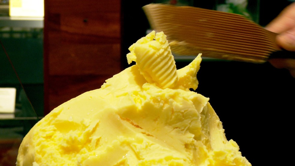 Manteiga foi o produto que mais teve aumento, de 113%, segundo o estudo  Foto: Globo Reprter