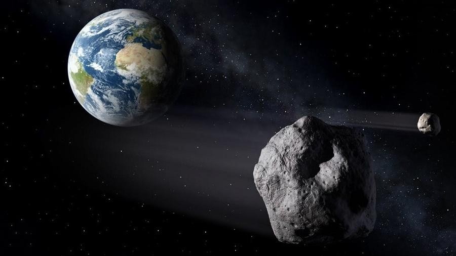Asteroide do tamanho da Estátua da Liberdade passará apenas 3 milhões de quilômetros da Terra (Foto: reprodução/Nasa)