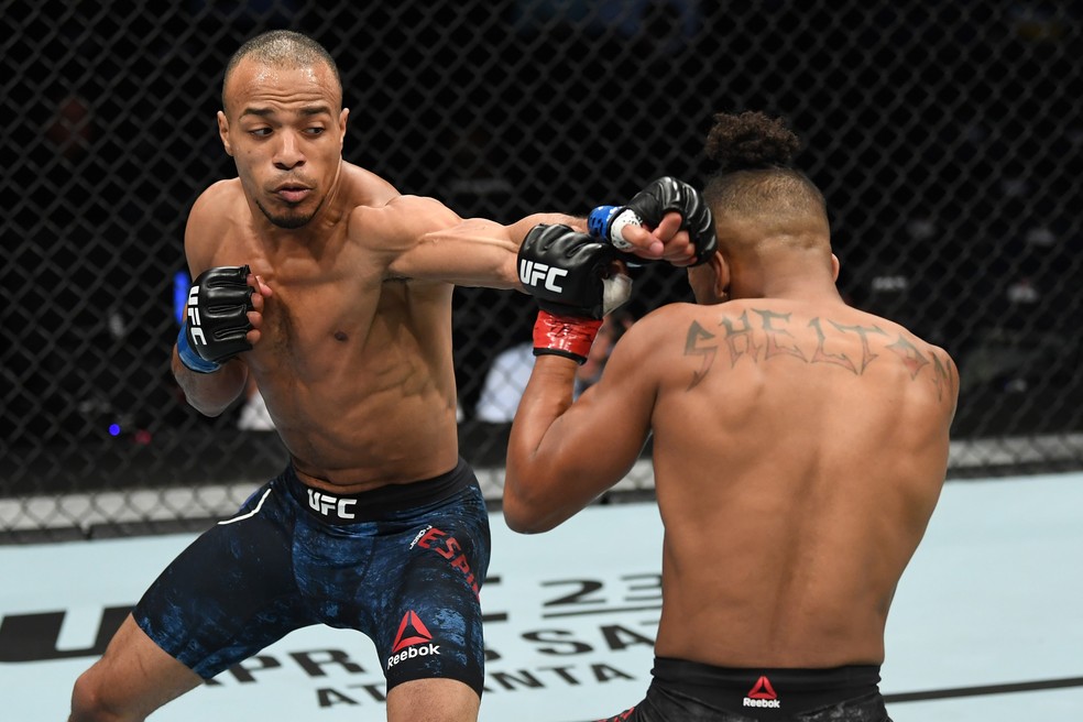 Jordan Espinosa venceu Eric Shelton por pontos no UFC Nashville â?? Foto: Getty Images