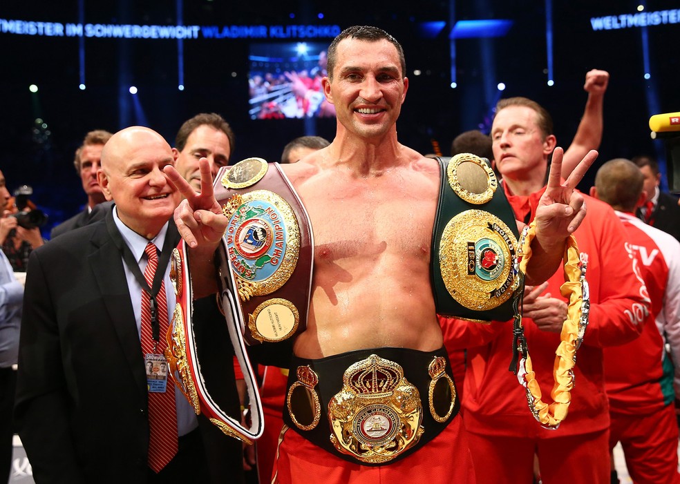 Wladimir Klitschko faz campanha para que a WBA assuma o lugar da Aiba — Foto: Getty Images