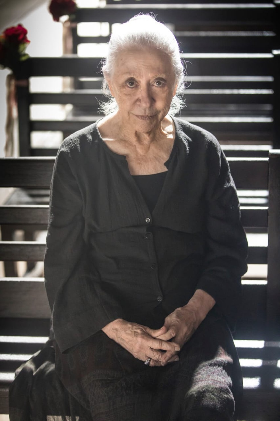 Fernanda Montenegro é Dulce, a matriarca da família Ramirez, na novela 'A Dona do Pedaço' — Foto: João Miguel Júnior/Gshow