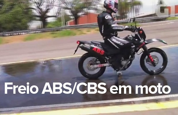 10% das motos novas deverão ter freios ABS ou CBS a partir de 2016 (Foto: G1)