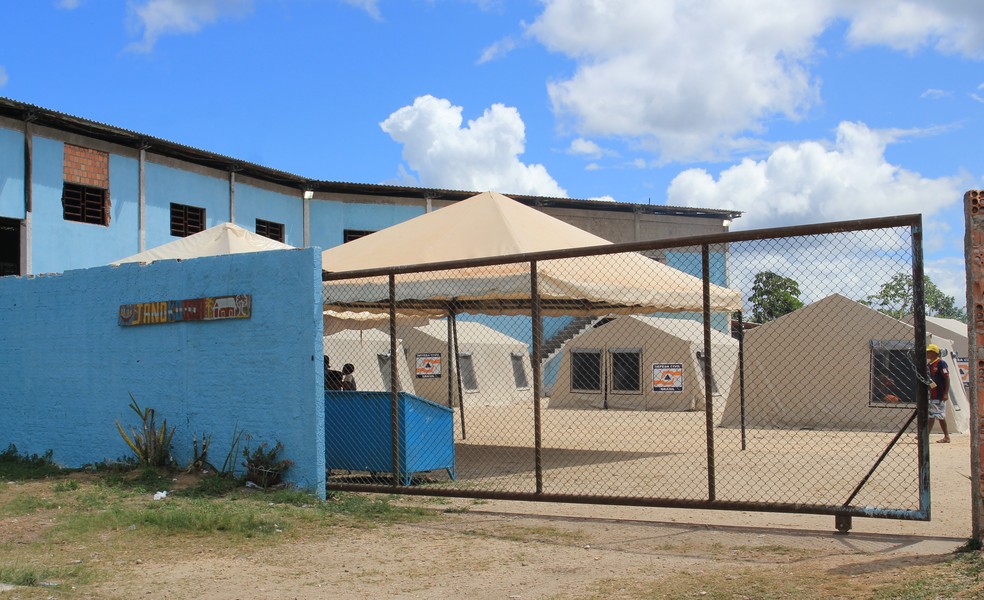 Abrigo tem nome em warao que significa casa grande (Foto: Emily Costa/G1 RR)