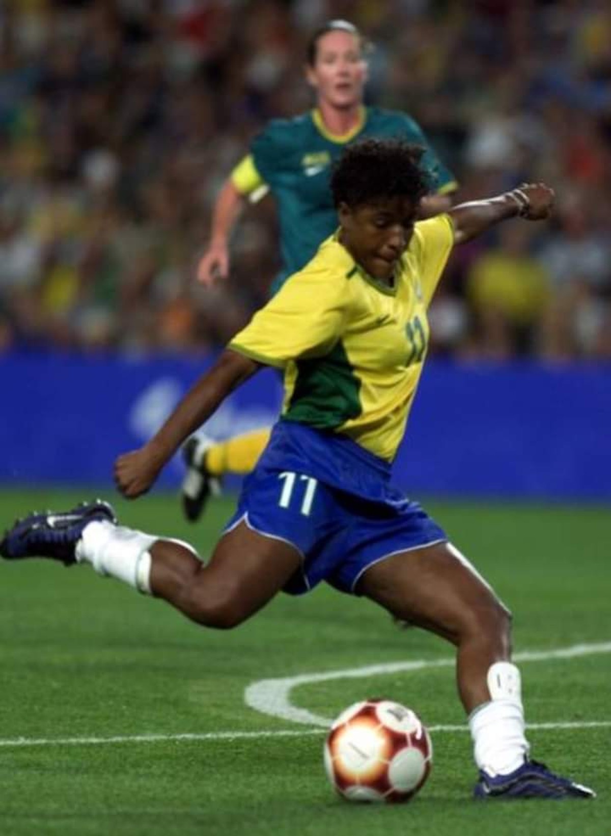 Ex-Seleção feminina, Roseli participa de abertura de Olimpíadas de ...
