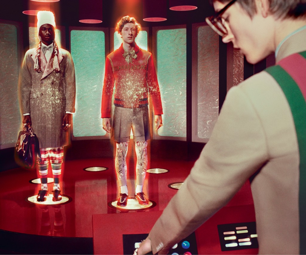 Gucci and beyond: Star Trek e filmes sci-fi inspiram vídeo da grife (Foto: Divulgação)