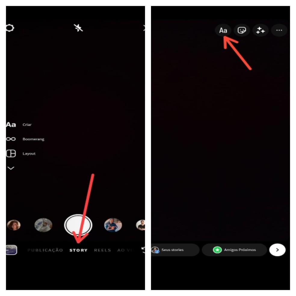 Passo ensina a pôr localização de cor diferente no Instagram — Foto: Gisele Souza/TechTudo
