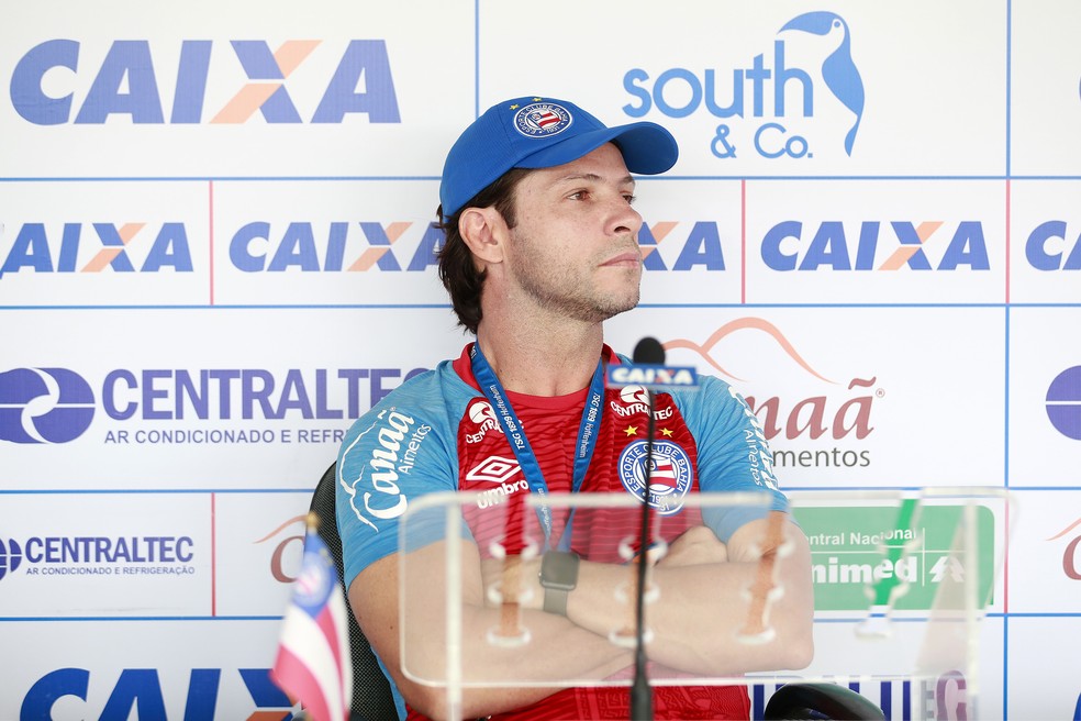 Preto chega ao terceiro jogo à frente do Bahia (Foto: Felipe Oliveira/Divulgação/EC Bahia)