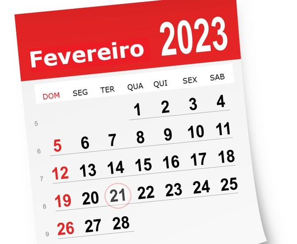 Calendário de fevereiro tem carnaval, dinheiro extra chegando e prazos e  regras do IR 2023 | Brasil e Política | Valor Investe