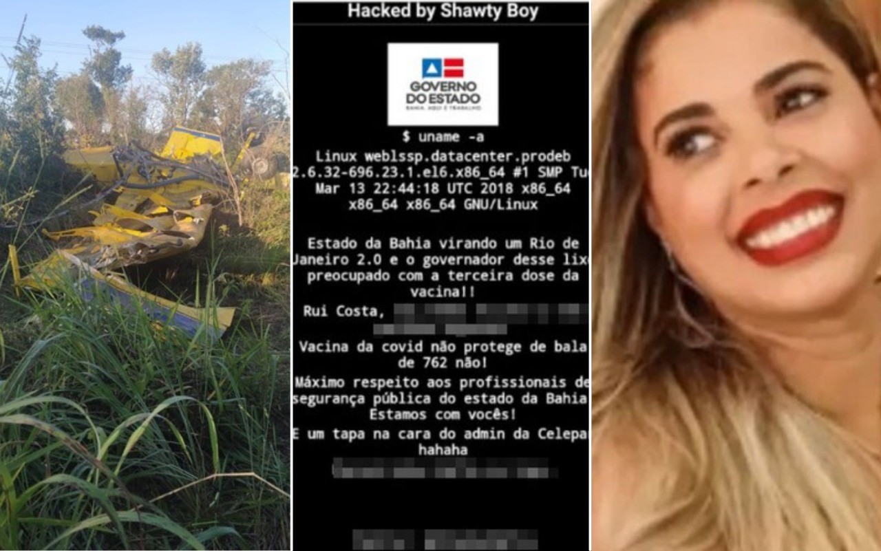 Feminicídio em Ipirá, sites hackeados e queda de avião agrícola; veja fatos que marcaram a semana na BA