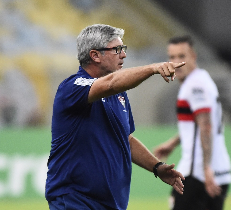 Odair Hellmann, t�cnico do Fluminense � Foto: Andr� Dur�o