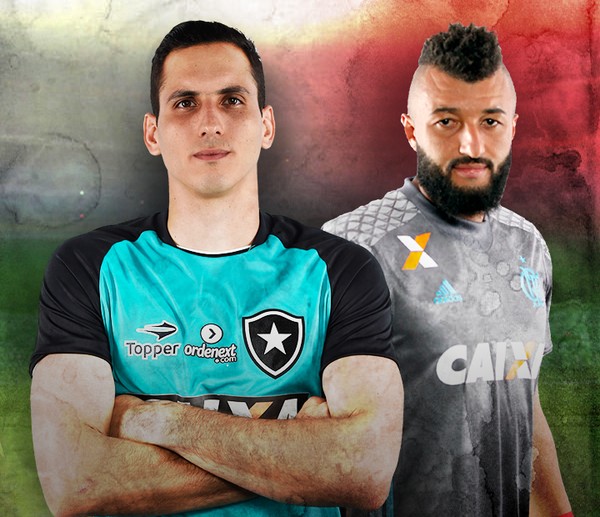 Clássico de luvas: brilho de Gatito e Jefferson x oscilação de Muralha e Thiago