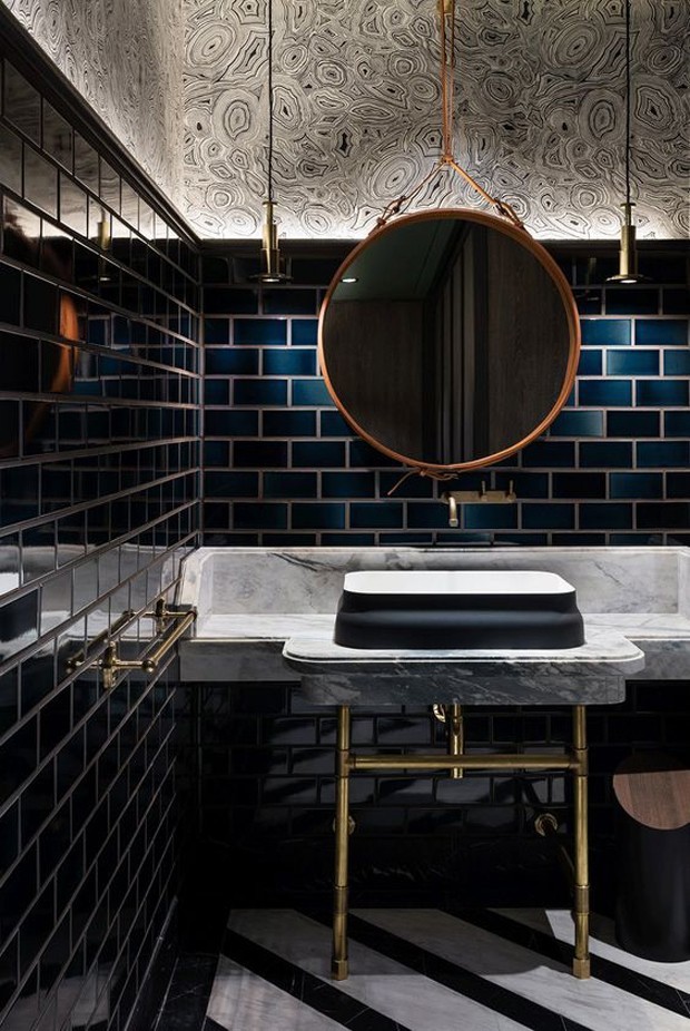 Mármore para banheiro: 11 ideias para inspirar a sua reforma (Foto: Reprodução/Casa Vogue)