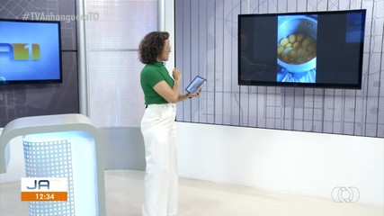 Telespectadores compartilham preparo do almoço no JA 1