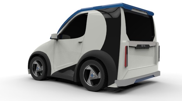 Projeto Opal: carro pode ser transformado em veículo de carga (Foto: Divulgação)