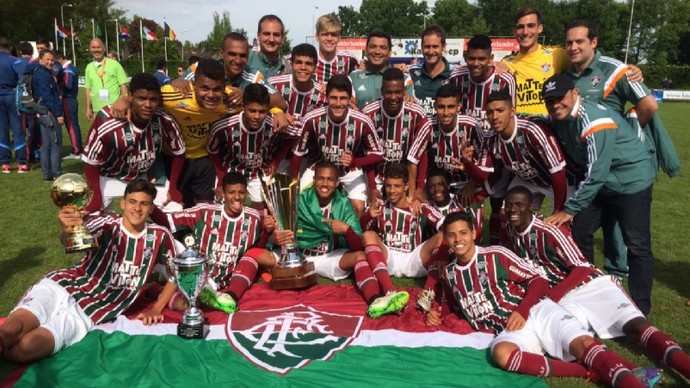 Fluminense sub-20 juniores Holanda (Foto: Divulgação / Fluminense FC)