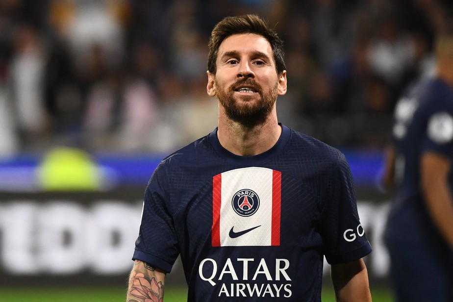 Messi chegou ao PSG em agosto de 2021