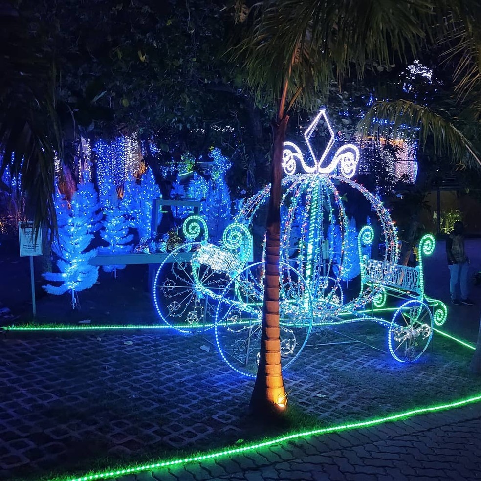 Sorocaba inaugura área com quase 6 mil metros de iluminação natalina nesta sexta-feira — Foto: Divulgação