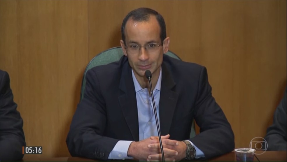 Marcelo Odebrecht será reinterrogado nesta quarta-feira (11) na Justiça Federal em Curitiba; ele fala sobre novos e-mails apresentados no processo (Foto: Hora 1)