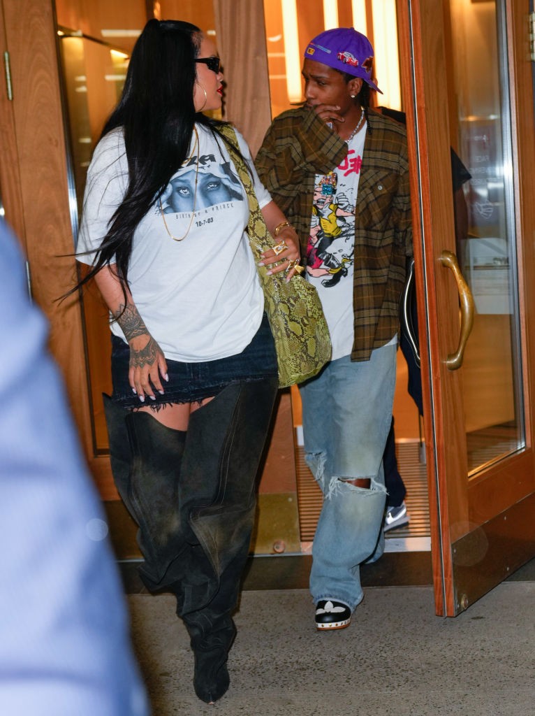 Rihanna  e A$AP Rocky (Foto: Getty Images)