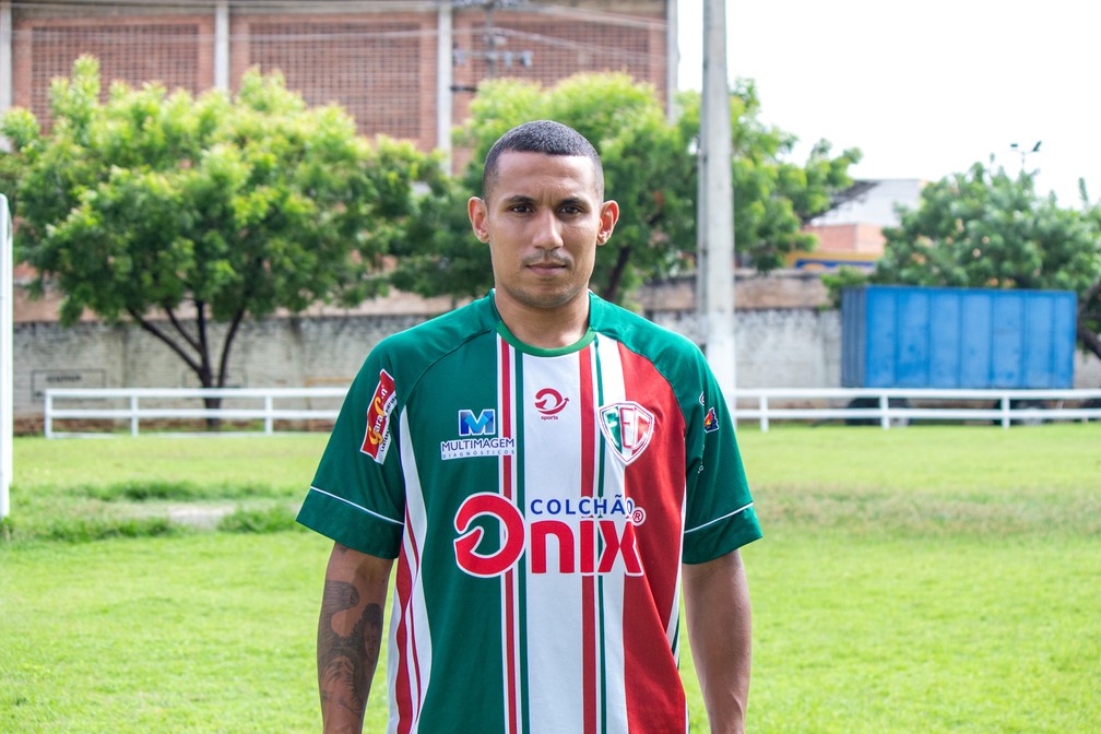 Elivelton no Fluminense-PI  — Foto: FluminenseEC