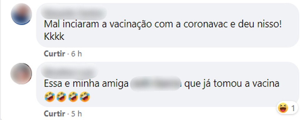 Internautas ironizaram o caso ao verem imagens do jacaré que viralizou nas redes — Foto: Reprodução/Facebook