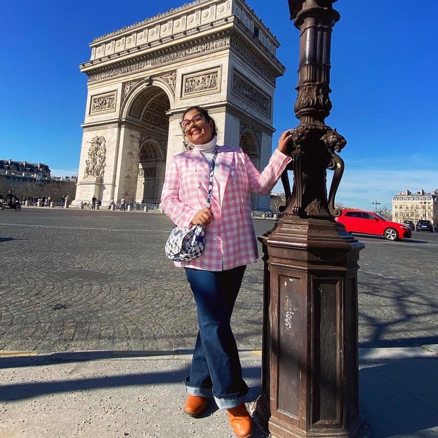 Fabiana Karla em Paris (Foto: Reprodução/Instagram)