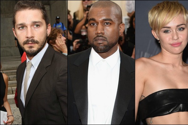 Shia La Beouf, Kanye West e Miley Cyrus já tentaram usar a fama para ganhar as coisas 