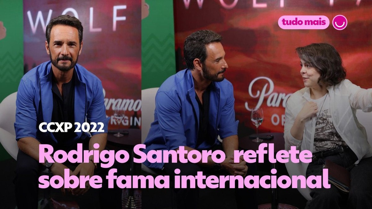 Rodrigo Santoro fala sobre ser um astro internacional há 20 anos 'Não
