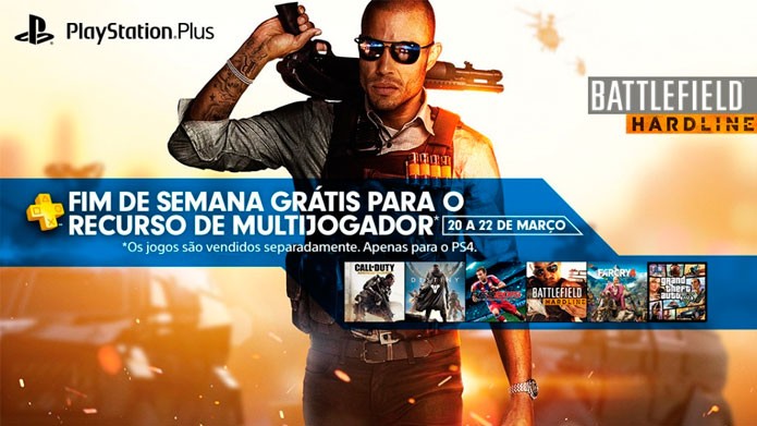 PS4 ter? multiplayer online gratuito neste fim de semana (Foto: Divulga??o)