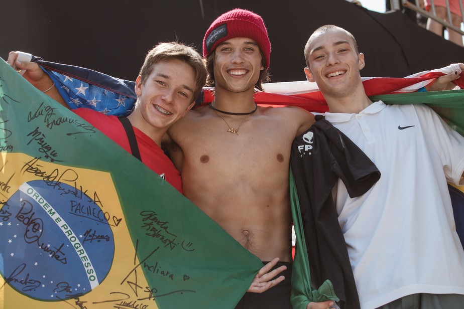 Americano dÃ¡ show e Ã© campeÃ£o do Mundial de Park; Luiz Francisco e Pedro Quintas fecham pÃ³dio