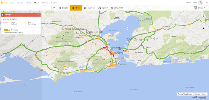 Bing Maps ganhou importante update (Foto: Reprodução/Thiago Barros)