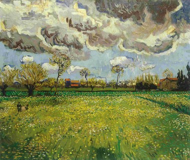 "Paysage Sous Un Ciel Mouvementé", do pintor holandês Vincent Van Gogh, leiloada a US$ 54 milhões