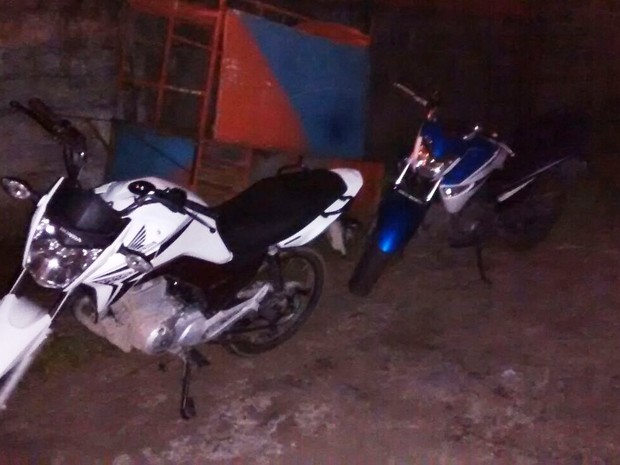 G1 - Motos roubadas durante o feriado são recuperadas em Praia