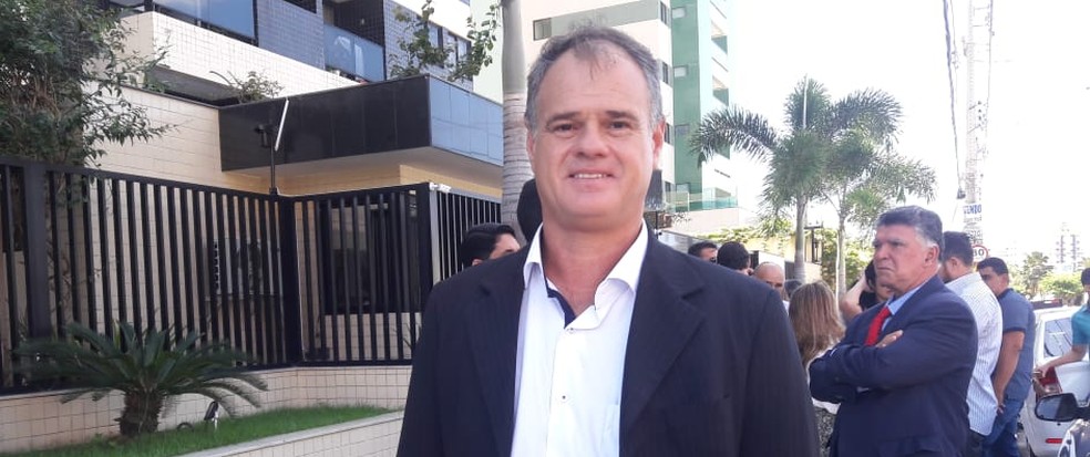 Josan Leite, candidato a governador de Alagoas pelo PSL (Foto: Thamires Ribeiro / G1)
