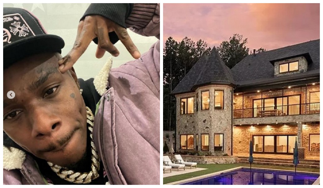 O rapper DaBaby baleou um homem que invadiu a mansão dele na cidade de Troutman, no estado da Carolina do Norte (Foto: Instagram/Reprodução)