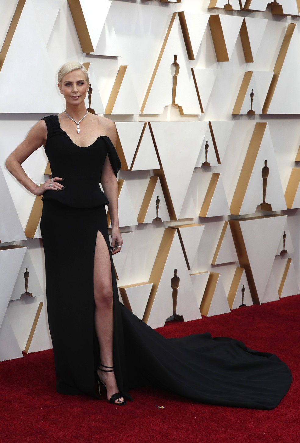 Charlize Theron no Oscar 2020 — Foto: REUTERS/Eric Gaillard