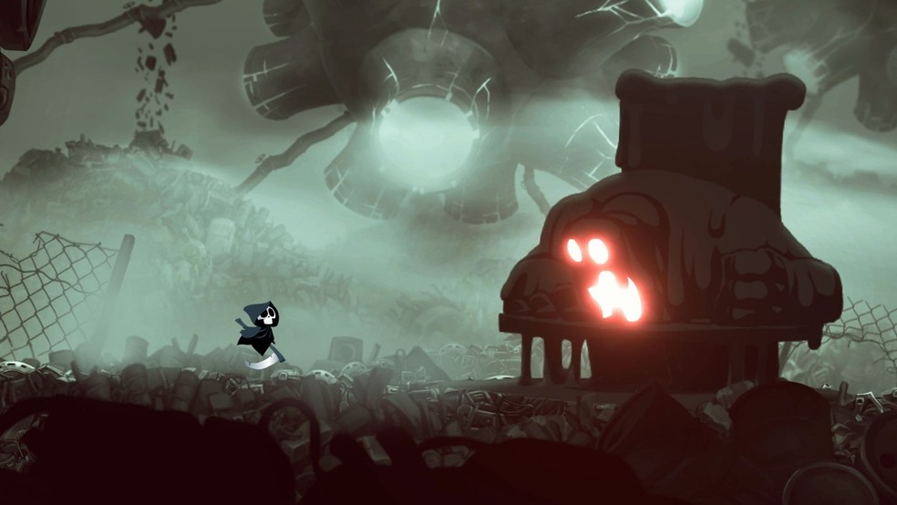 Have a Nice Death é um roguelike 2D onde os jogadores controlam a Morte — Foto: Reprodução/Steam