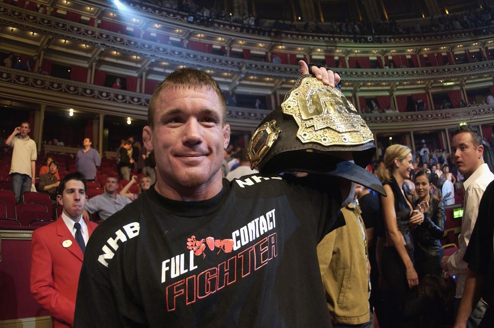 Matt Hughes fez sua estreia no, UFC ainda em 1999 — Foto: John Gichigi/Getty Images