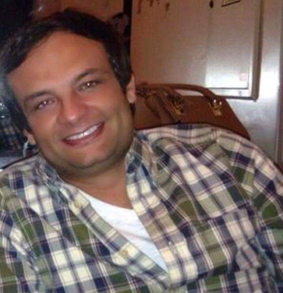 O piloto de automobilismo César Augusto Visconti, 43 anos, morreu nesta segunda-feira (30) em São Bernardo do Campo, no ABC Paulista, vítima do coronavírus.  — Foto: Arquivo pessoal