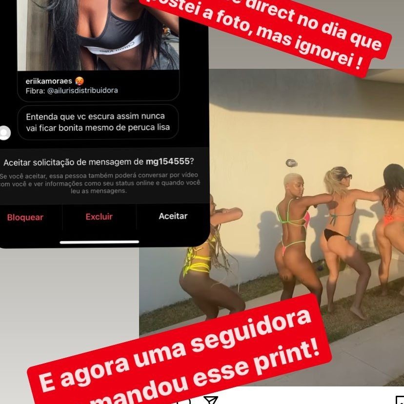 Erika Moraes é alvo de ataques na web (Foto: Instagram)
