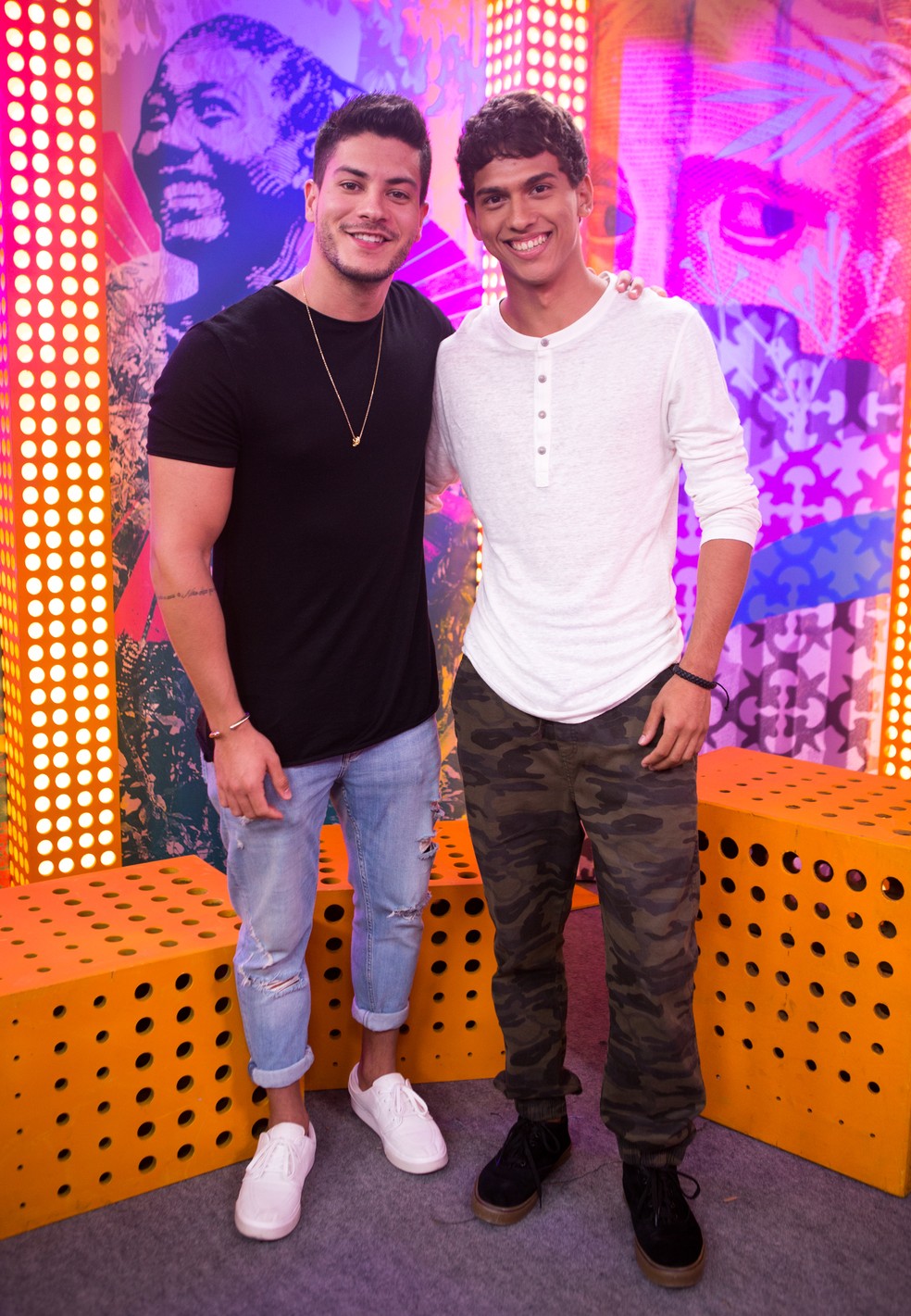 Arthur Aguiar E O Irmao Ruan Comemoram Participacoes Na Mesma Trama 18 Gshow