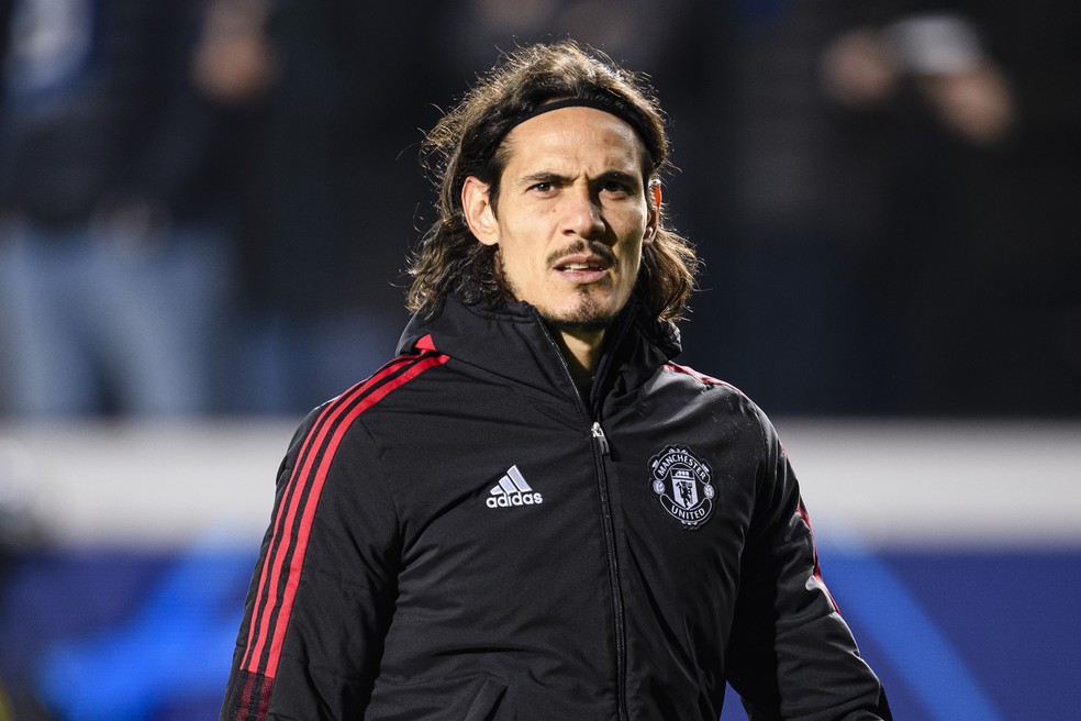 Cavani no Manchester United  Foto: Getty Images