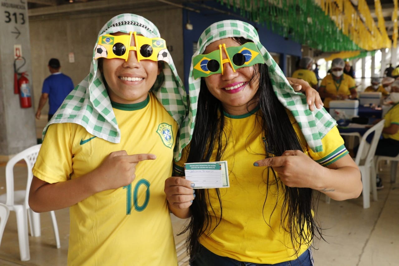 'Copa na Arena' encerra com mais de 1,3 mil pessoas vacinadas contra Covid em Manaus