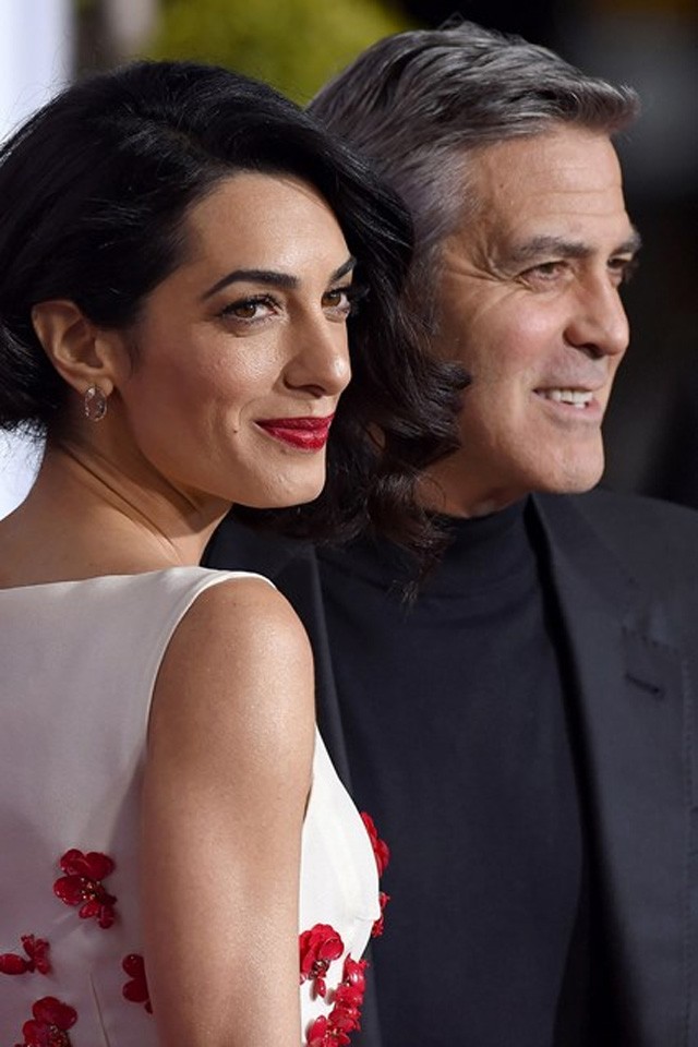 Amal e George Clooney armam jantar em apoio à Hillary Clinton que custa US$33.400 (Foto: Getty Images)