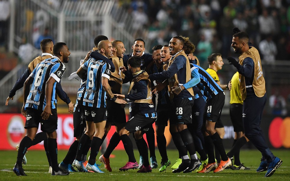 Palmeiras 1 x 2 GrÃªmio â€” Foto: Nelson Almeida / AFP Photo