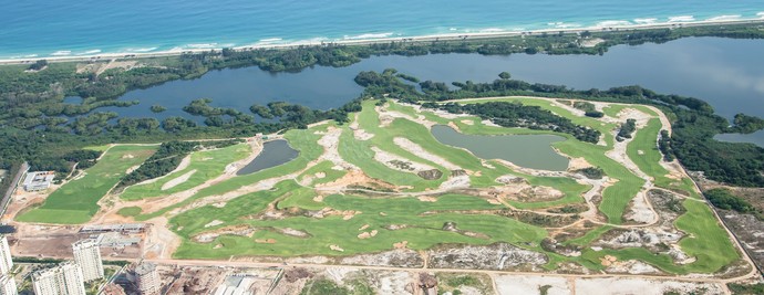 Campo de golfe dos Jogos do Rio 2016 (Foto: Renato Sette Câmara/Prefeitura do Rio)