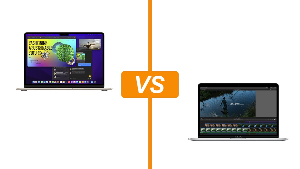 MacBook Air com M2 vs MacBook Pro com M2: compare os laptops Apple