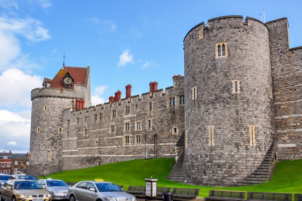 Windsor, UK - April 2018: Walls of Windsor Castle in Berkshire (Foto: Getty Images)