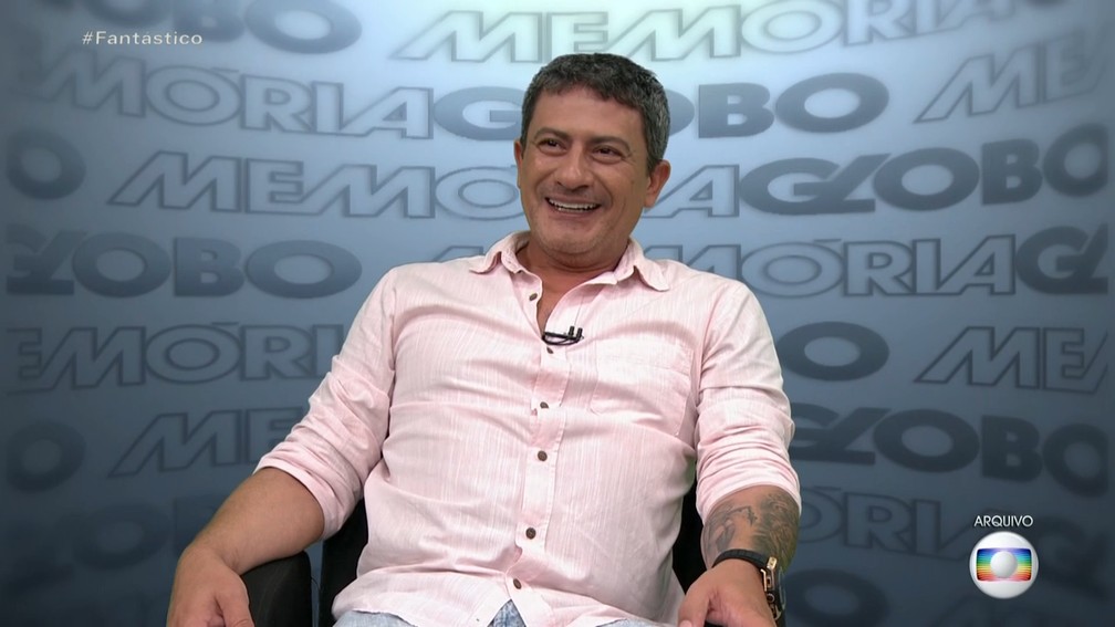 Tom Veiga no Memória Globo — Foto: Memória Globo